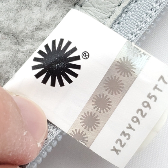 UGG Women's Plumdale Shearling Cuff Tall Suede Wool Lining Gray Boots Zip Size 7 - Picture 11 of 16